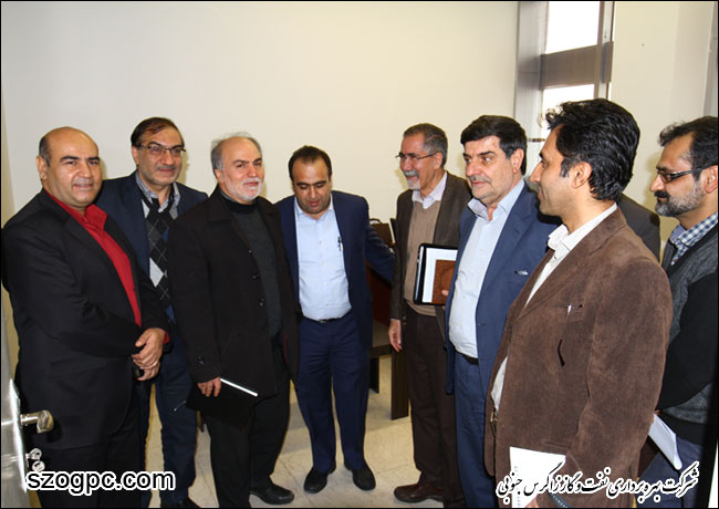 بازگشایی دفتر امور پژوهش شرکت بهره برداری نفت و گاز زاگرس جنوبی در دانشگاه شیراز 8