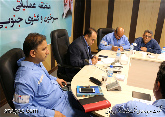 بازدید مدیرعامل نفت و گاز زاگرس جنوبی از منطقه عملیاتی سرخون و گشوی جنوبی 7