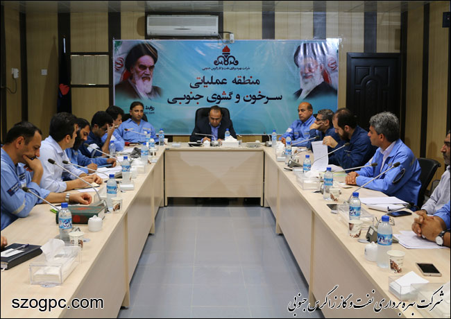 بازدید مدیرعامل نفت و گاز زاگرس جنوبی از منطقه عملیاتی سرخون و گشوی جنوبی 8