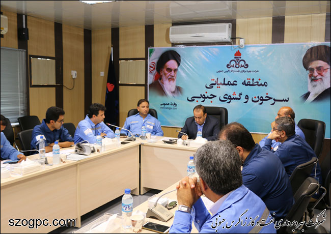 بازدید مدیرعامل نفت و گاز زاگرس جنوبی از منطقه عملیاتی سرخون و گشوی جنوبی 10