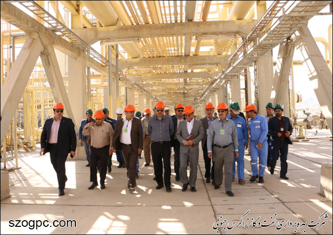 بازدید مدیرعامل شرکت نفت مناطق مرکزی ایران از منطقه عملیاتی آغار و دالان 21