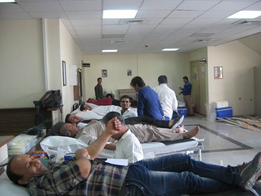 اهدای  ۲۰ هزار سی سی خون توسط کارکنان منطقه عملیاتی سروستان و سعادت آباد 1