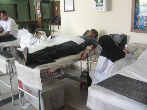 اهدای  ۲۰ هزار سی سی خون توسط کارکنان منطقه عملیاتی سروستان و سعادت آباد 3