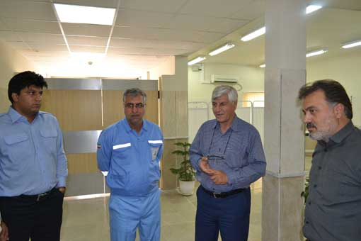 افتتاح درمانگاه منطقه عملیاتی سروسان و سعادت آباد 1