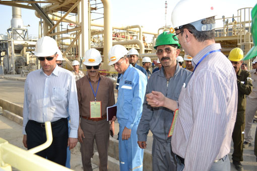 بازدید مدیر تولید شرکت نفت مناطق مرکزی ایران 3