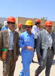 بازدید مدیر HSE و رئیس مدیریت بحران شرکت ملی نفت از منطقه عملیاتی آغارودالان