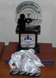 قهرمانی تیم تیر اندازی سرخون و گشوی جنوبی در مسابقات تیراندازی شرکت  بهره برداری نفت وگاز زاگرس جنوبی