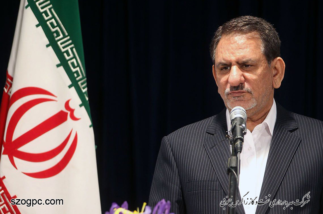 معاون اول رئیس جمهوری عنوان کرد: تجهیزات صنعت نفت و گاز با مهندسی داخلی ساخته می شود