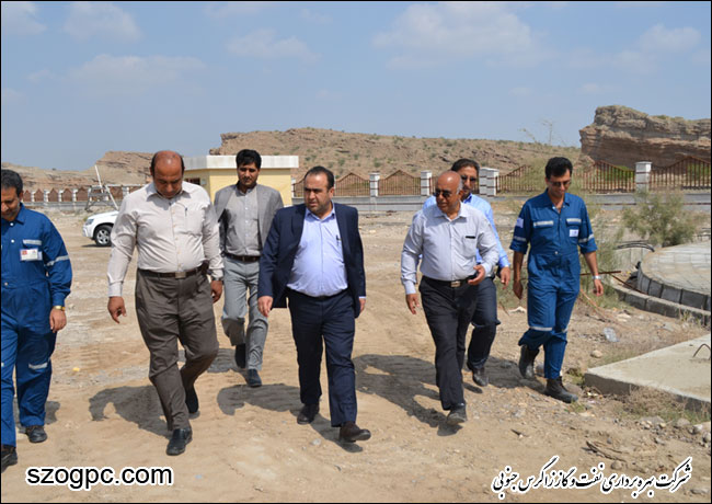 تاکید مدیر عامل شرکت بهره برداری نفت و گاز زاگرس جنوبی برلزوم صرفه جویی در مصرف انرژی در بازدید از منطقه عملیاتی سرخون و گشوی جنوبی