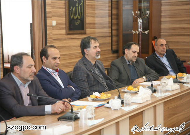 برگزاری مراسم تودیع مهندس هندی مدیر سابق برنامه ریزی نفت مناطق مرکزی ایران 4