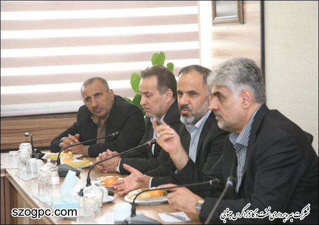 برگزاری مراسم تودیع مهندس هندی مدیر سابق برنامه ریزی نفت مناطق مرکزی ایران 5
