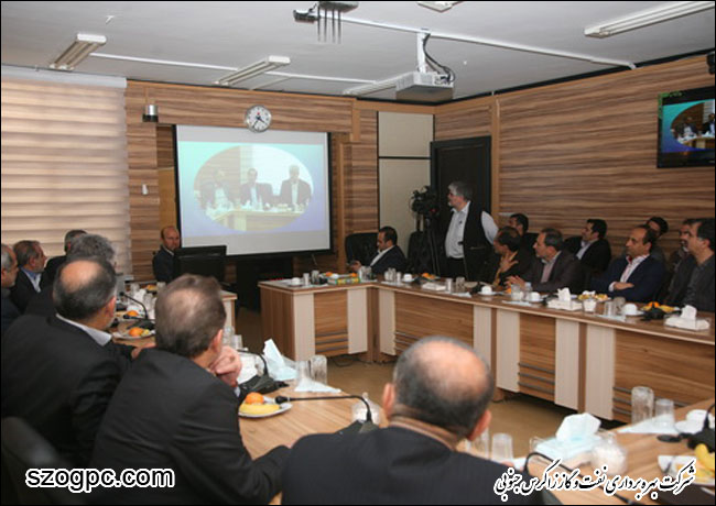 برگزاری مراسم تودیع مهندس هندی مدیر سابق برنامه ریزی نفت مناطق مرکزی ایران 6