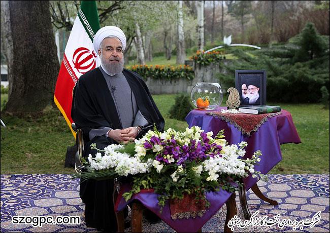 رئیس جمهوری در پیام نوروزی سال ٩٥ : سال ٩٥، سال «امید و تلاش» است