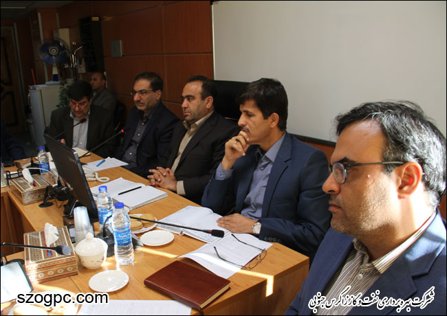 اولین جلسه تولید شرکت بهره برداری نفت و گاز زاگرس جنوبی 2