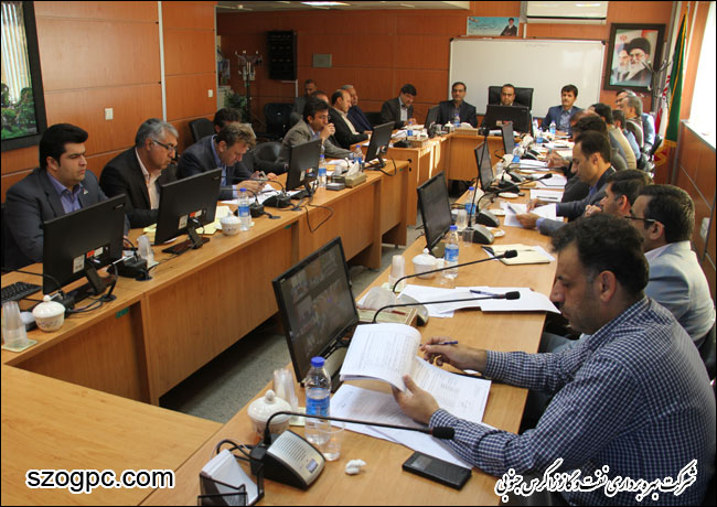 اولین جلسه تولید شرکت بهره برداری نفت و گاز زاگرس جنوبی 3