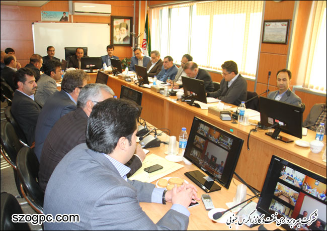 اولین جلسه تولید شرکت بهره برداری نفت و گاز زاگرس جنوبی 5