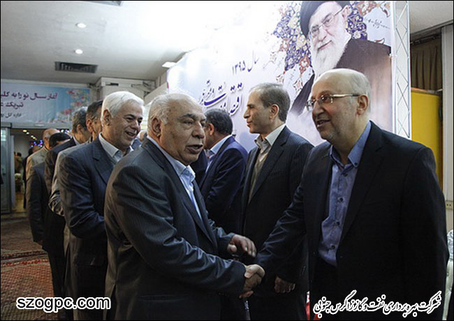 دیدار نوروزی مدیران و روسای شرکت نفت مناطق مرکزی ایران 10