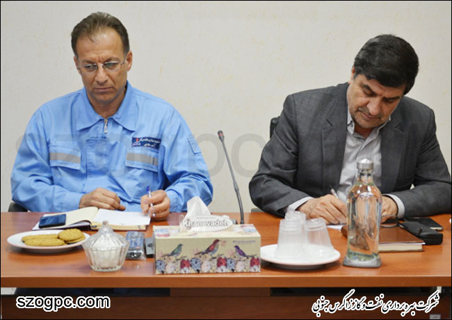 بازدید مدیر منابع انسانی از منطقه عملیاتی نار و کنگان 1