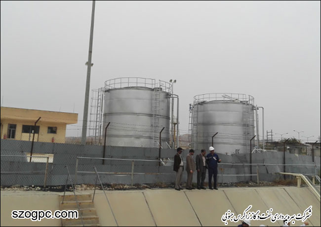 بازدید مدیر امور فنی شرکت بهره برداری نفت و گاز زاگرس جنوبی از منطقه عملیاتی آغار و دالان 2