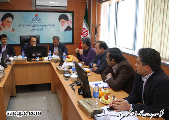 نشست مشترک مدیر عامل شرکت بهره برداری نفت و گاز زاگرس جنوبی و مدیر شرکت خطوط لوله و مخابرات نفت ایران منطقه فارس 2