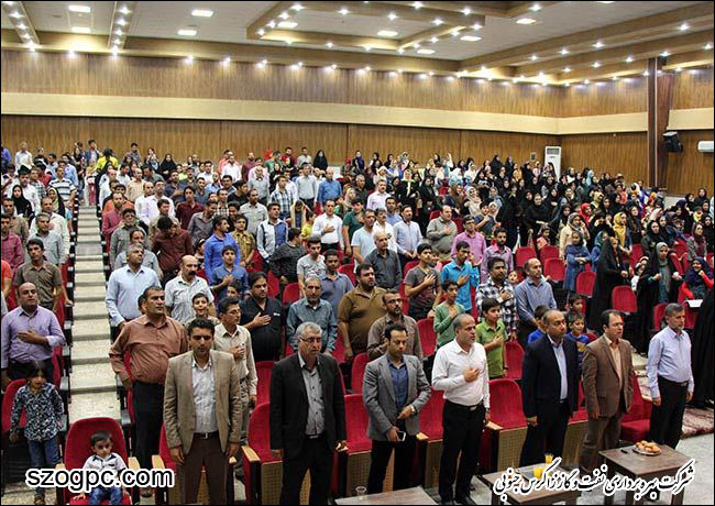 مراسم بزرگداشت روز کارگر شهرستان لامرد با حضور سرپرست منطقه عملیاتی پارسیان 1