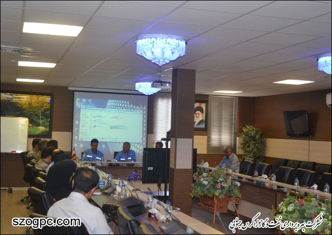 بازدید اساتید دانشگاه آزاد اسلامی واحد مرودشت از مناطق عملیاتی شرکت بهره برداری نفت و گاز زاگرس جنوبی 2