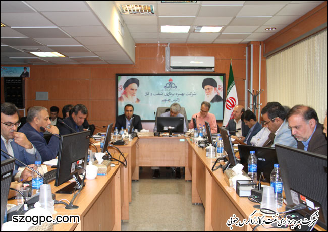 بازدید مدیرعامل شرکت نفت مناطق مرکزی ایران از شرکت بهره برداری نفت و گاز زاگرس جنوبی 1