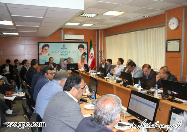 بازدید مدیرعامل شرکت نفت مناطق مرکزی ایران از شرکت بهره برداری نفت و گاز زاگرس جنوبی 6