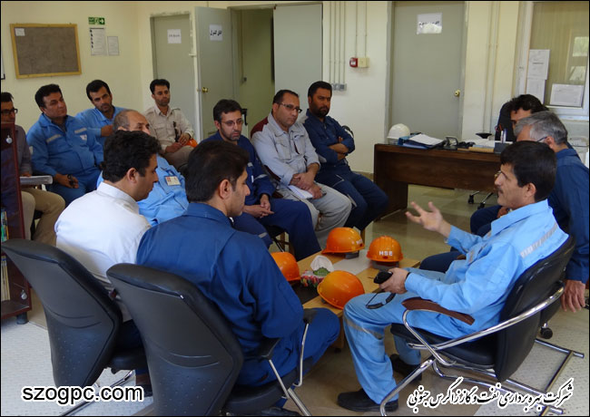 بازدید مدیر عملیات شرکت بهره برداری نفت و گاز زاگرس جنوبی از منطقه عملیاتی پارسیان 1
