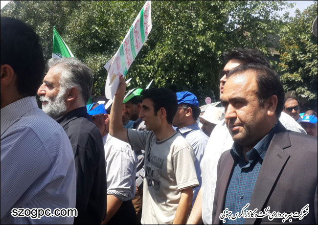 راهپیمایی روز جهانی قدس با حضور مدیرعامل و کارکنان شرکت بهره برداری نفت و گاز زاگرس جنوبی 2