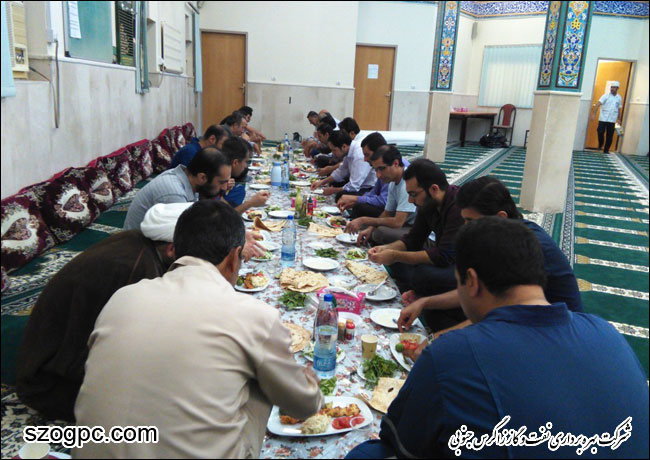 ماه ضیافت الهی درمناطق عملیاتی شرکت بهره برداری نفت وگاز زاگرس جنوبی 2
