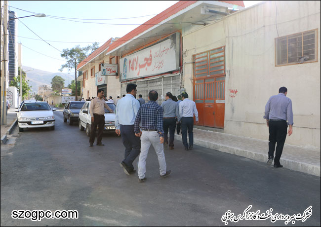 مانور زلزله ، پناه گیری و تخلیه اضطراری در ستاد شرکت بهره برداری نفت و گاز زاگرس جنوبی 2