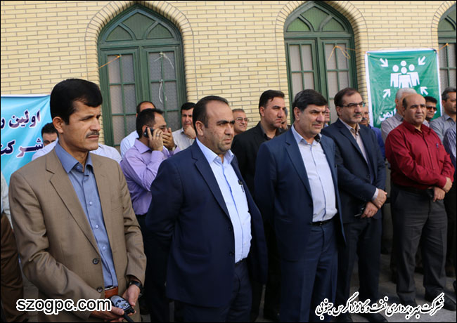 مانور زلزله ، پناه گیری و تخلیه اضطراری در ستاد شرکت بهره برداری نفت و گاز زاگرس جنوبی 6