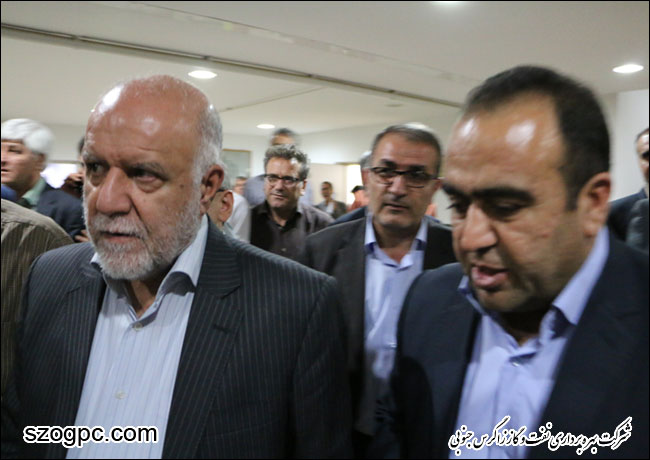 مهندس زنگنه وزیر نفت در جمع مدیران واحد های صنعت نفت فارس ، اساتید و دانشجویان دانشکده نفت شیراز 3