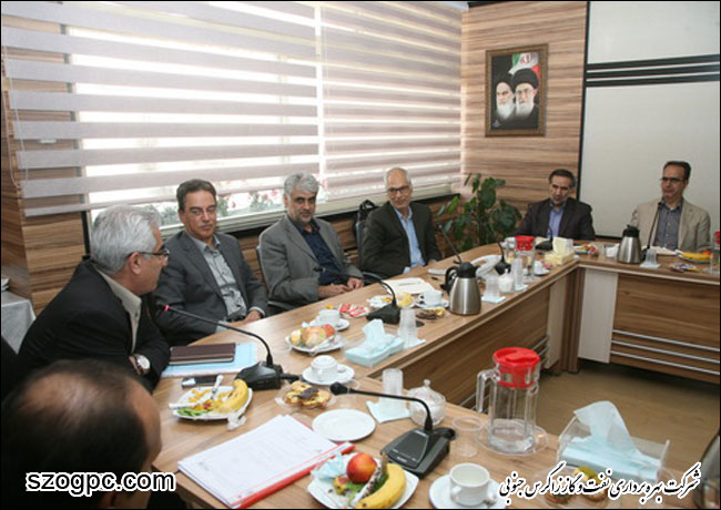 مراسم معارفه مهندس محمد مام بیگی مدیر عامل جدید شرکت بهره برداری نفت و گاز شرق و تودیع مهندس مهدی پور  3