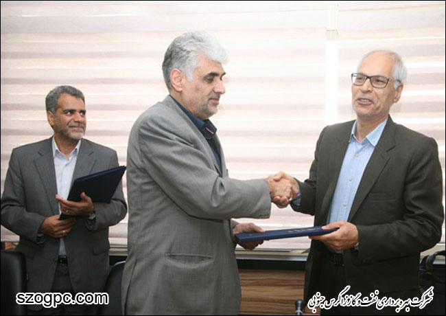 مراسم معارفه مهندس محمد مام بیگی مدیر عامل جدید شرکت بهره برداری نفت و گاز شرق و تودیع مهندس مهدی پور  5