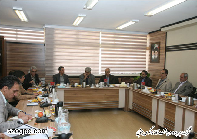 مراسم معارفه مهندس محمد مام بیگی مدیر عامل جدید شرکت بهره برداری نفت و گاز شرق و تودیع مهندس مهدی پور  6