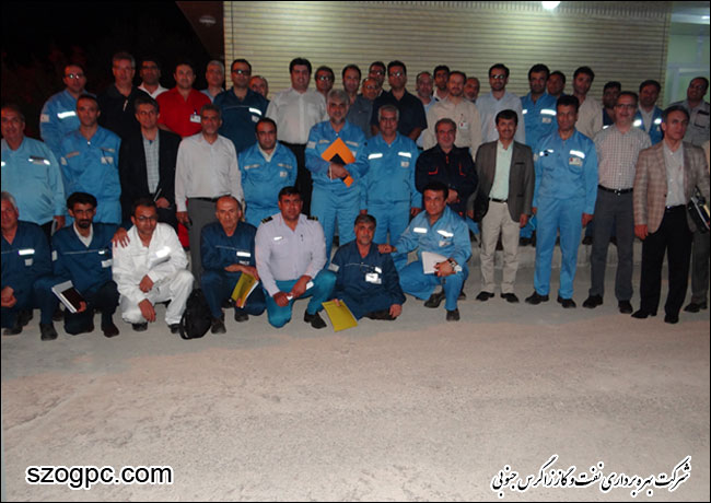 بازدید مدیر عامل شرکت نفت مناطق مرکزی ایران از منطقه عملیاتی پارسیان شرکت بهره بردای نفت و گاز زاگرس جنوبی 3