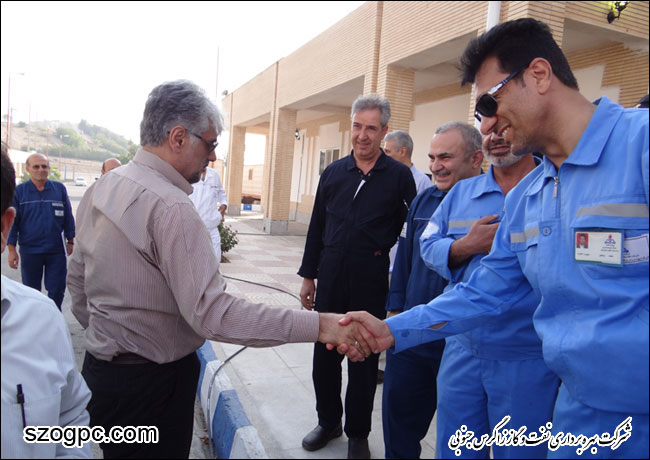 بازدید مدیر عامل شرکت نفت مناطق مرکزی ایران از منطقه عملیاتی پارسیان شرکت بهره بردای نفت و گاز زاگرس جنوبی 7