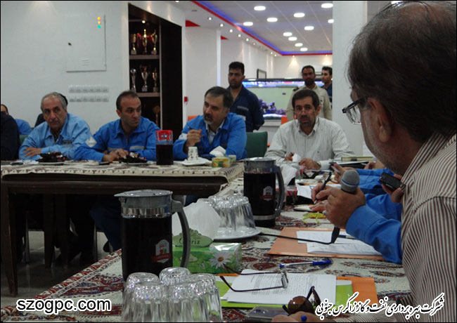بازدید مدیر عامل شرکت نفت مناطق مرکزی ایران از منطقه عملیاتی پارسیان شرکت بهره بردای نفت و گاز زاگرس جنوبی 8