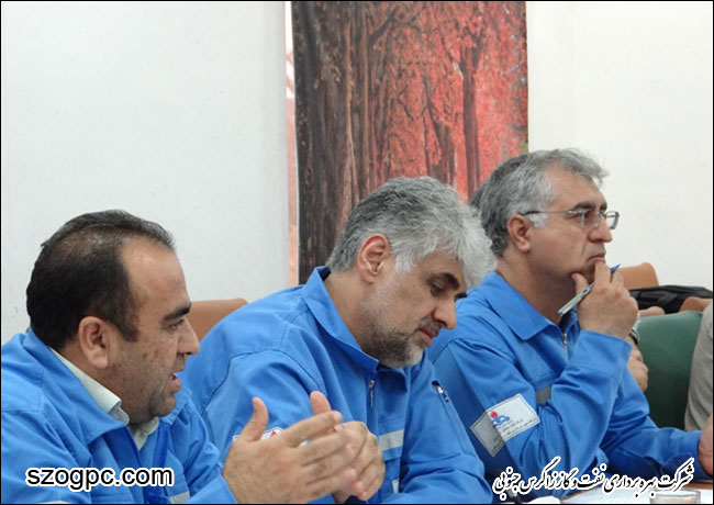 بازدید مدیر عامل شرکت نفت مناطق مرکزی ایران از منطقه عملیاتی پارسیان شرکت بهره بردای نفت و گاز زاگرس جنوبی 9