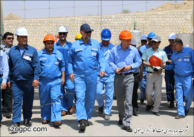 بازدید مهندس سلبعلی کریمی مدیر عامل شرکت نفت مناطق مرکزی ایران از منطقه عملیاتی نار و کنگان شرکت بهره بردای نفت و گاز زاگرس جنوبی (گزارش تصویری)