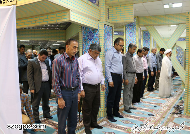 نکوداشت دهه کرامت در شرکت بهره برداری نفت و گاز زاگرس جنوبی 1