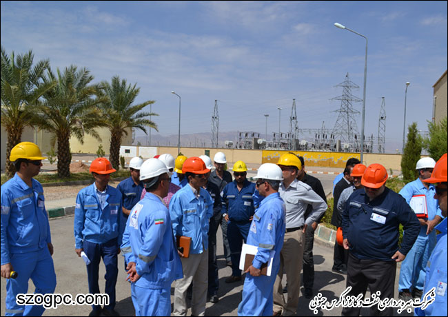بازدید مهندس محمدی مدیر عملیات شرکت بهره برداری نفت و گاز زاگرس جنوبی از منطقه عملیاتی سروستان و سعادت آباد 4