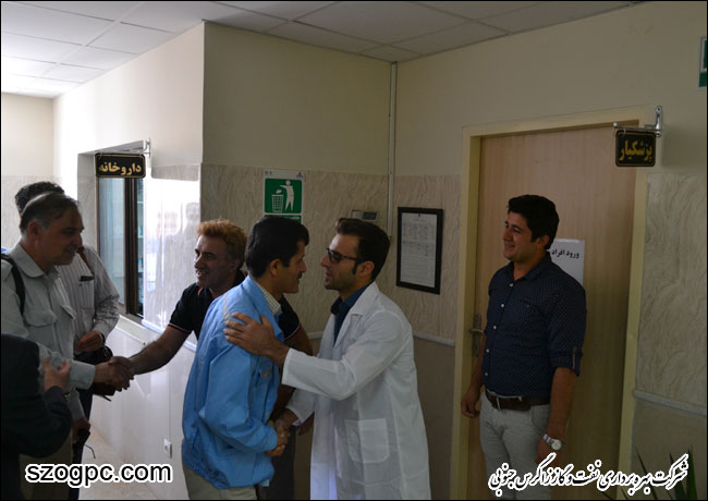 تجلیل از تیم پزشکی مستقر در منطقه عملیاتی سروستان و سعادت آباد شرکت بهره برداری نفت و گاز زاگرس جنوبی 2