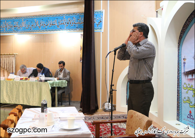 مرحله مقدماتی دومین دوره مسابقات قرآن وعترت یادواره شهدا صنعت نفت به میزبانی منطقه عملیاتی آغار و دالان 13