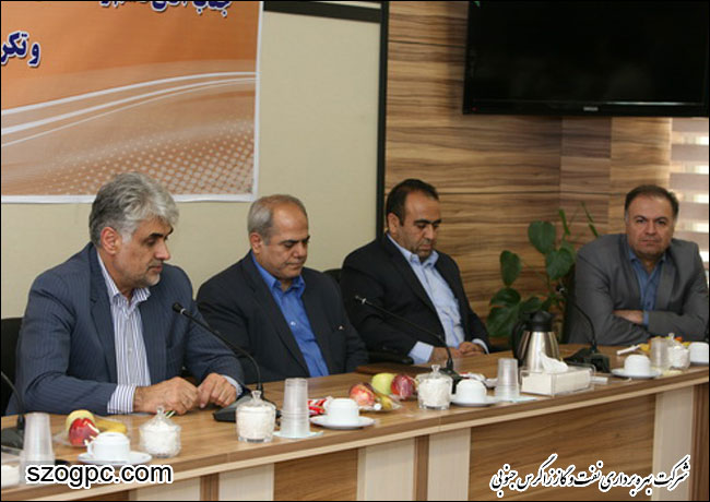 برگزاری مراسم تودیع و معارفه مدیر منابع انسانی شرکت نفت مناطق مرکزی ایران 4