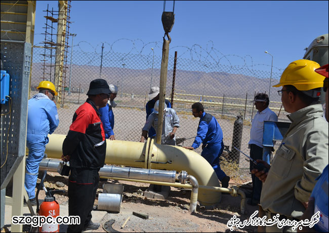 پایان تعمیرات اساسی منطقه عملیاتی سروستان و سعادت آباد شرکت بهره برداری نفت و گاز زاگرس جنوبی 7