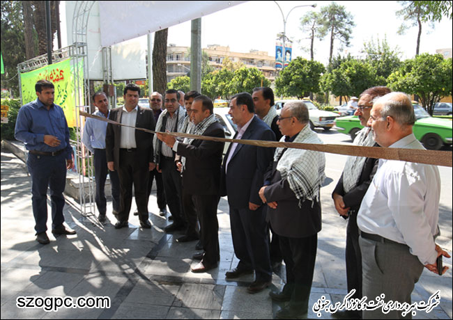افتتاح نمایشگاه شهدای هشت سال دفاع مقدس و مدافعان حرم 2