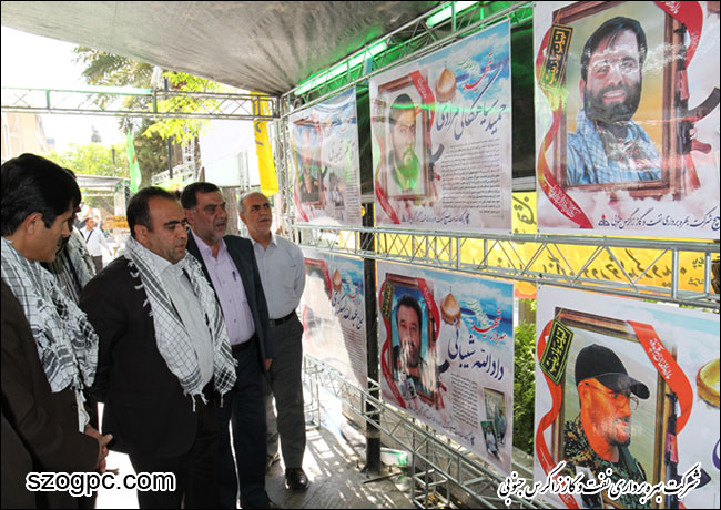 افتتاح نمایشگاه شهدای هشت سال دفاع مقدس و مدافعان حرم 3